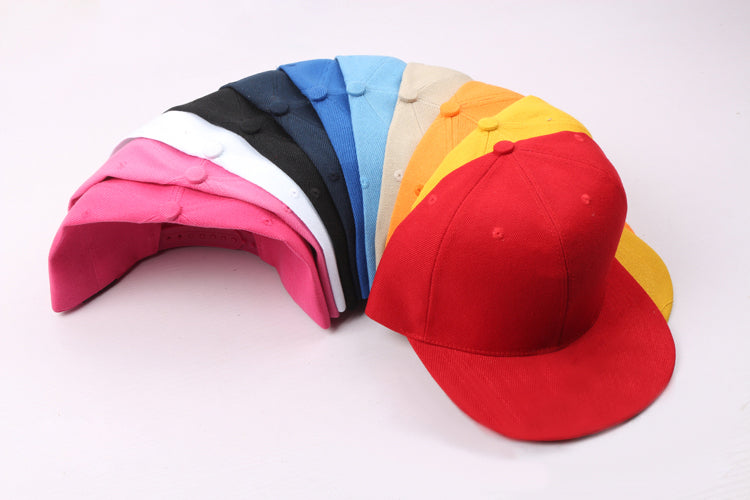 Cappellino Berretto Rapper Cappello RAP Snap Hip-Hop PIATTO Visiera DONNA-UOMO