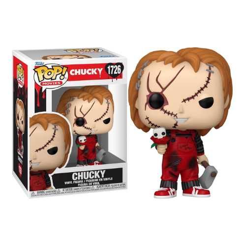 Funko Pop ! Movies - Chucky (1726) Valentines Chucky Vinyl Figure 9Cm