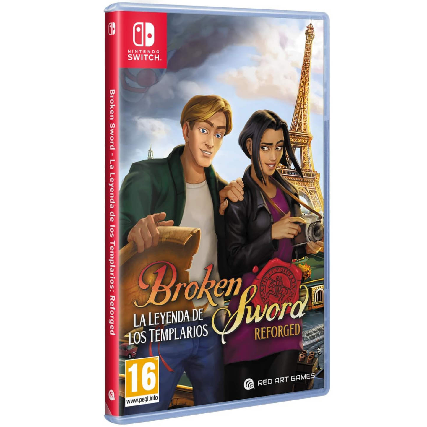 Broken Sword - Shadow of the Templars: Reforged Switch Gioco Eu ITA Nintendo Switch