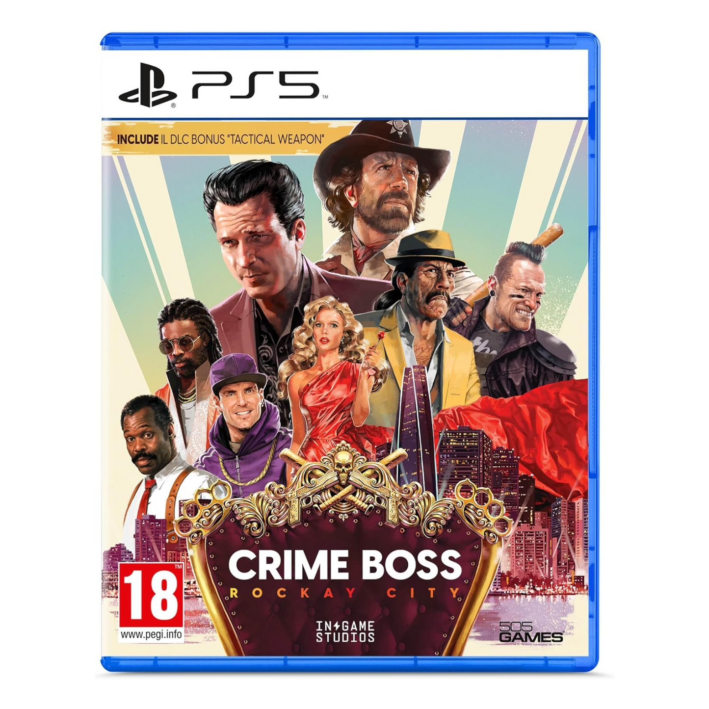 Crime Boss: Rockay City PS5 Gioco Playstation 5 Eu Ita Nuovo Sigillato