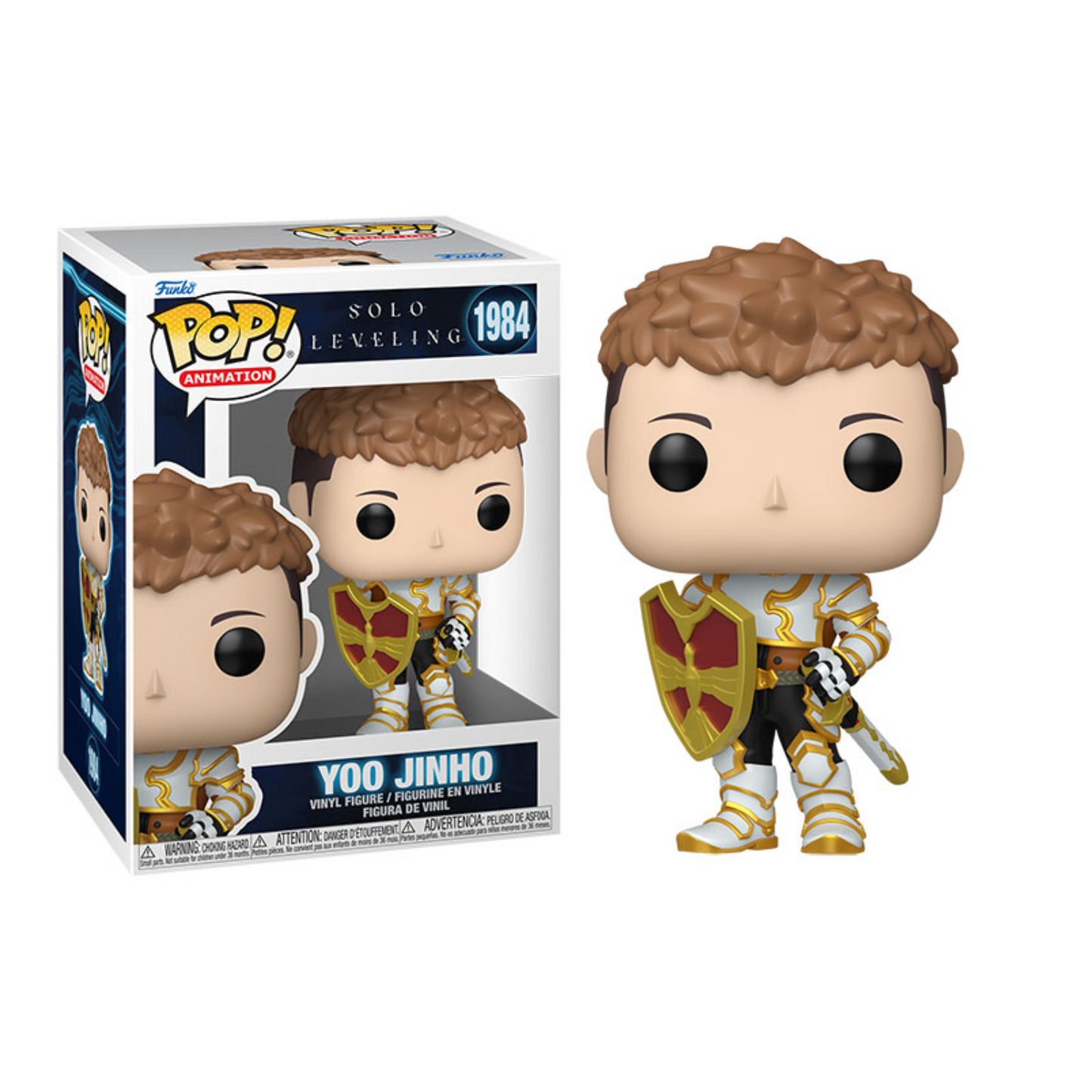 Funko Pop ! Animation - Solo Leveling (1984) Yoo Jinho Vinyl Figure 9cm