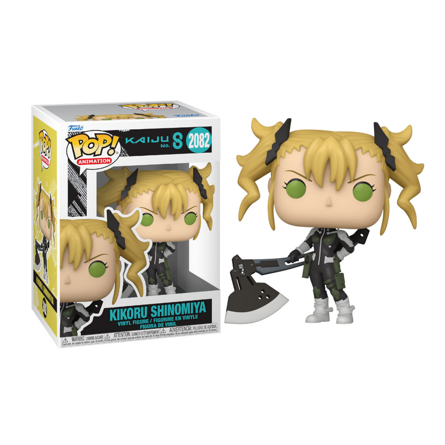Funko Pop ! Animation - Kaiju N°8 (2082) Kikoru Shinomiya Vinyl Figure 9cm (Preordine)