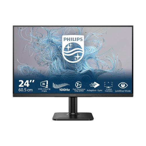 Philips Pc Monitor 24" Led Full Hd 100hz 4ms Vga/Hdmi 24e2n1100lb/00