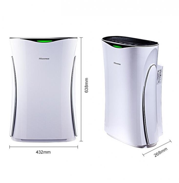 Hisense Purificatore Aria Ionizzante Con Filtro Hepa Display 25Mq Ae-15K4Af1