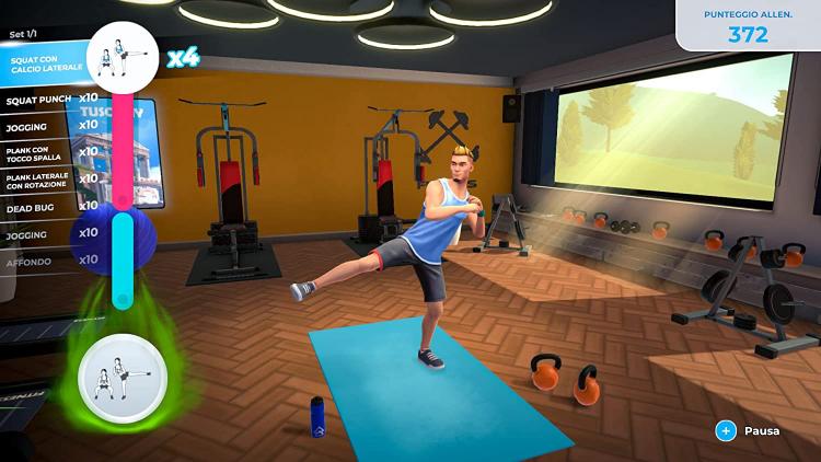 Let'S Get Fit Nintendo Switch Videogioco Bundle Per Sport E Fitness Italiano