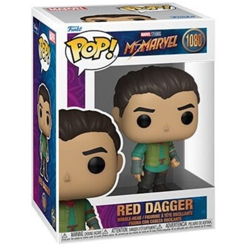Funko Pop ! Ms Marvel Studios - Red Dagger (1080) Vinyl Figure Disney Plus Film