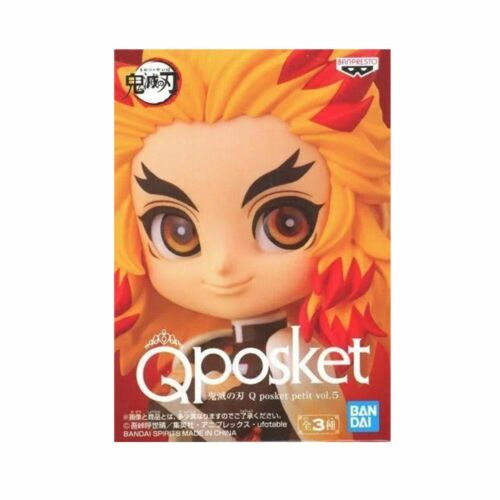 BANPRESTO Q POSKET PETIT DEMON SLAYER VOL 5 KYOJURO RENGOKU STATUETTA FIGURE