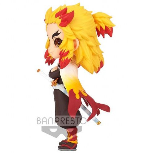 BANPRESTO Q POSKET PETIT DEMON SLAYER VOL 5 KYOJURO RENGOKU STATUETTA FIGURE