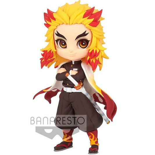BANPRESTO Q POSKET PETIT DEMON SLAYER VOL 5 KYOJURO RENGOKU STATUETTA FIGURE