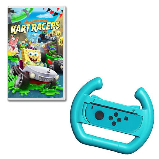 Nickelodeon Kart Racers (Spongebob Tmnt) Nintendo Switch Gioco Ita + Volante
