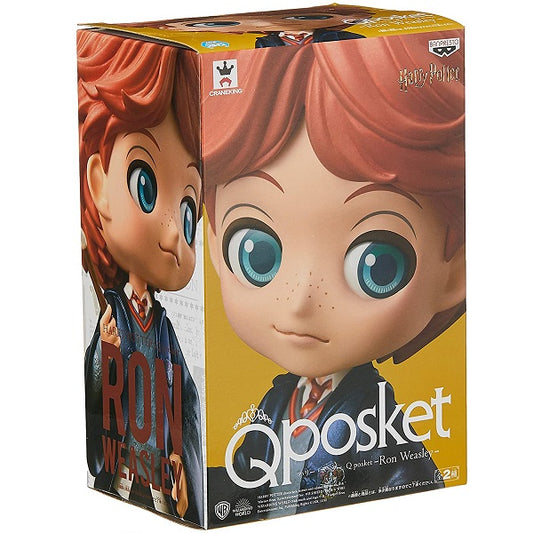 BANPRESTO Q POSKET HARRY POTTER - RON WEASLEY STATUA BANDAI ACTION FIGURE 14CM