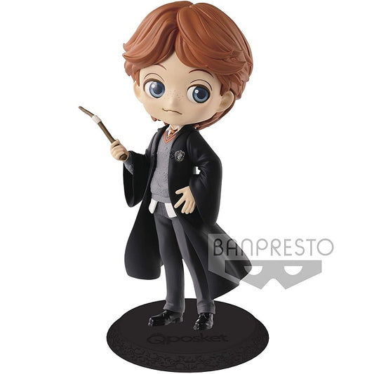 BANPRESTO Q POSKET HARRY POTTER - RON WEASLEY STATUA BANDAI ACTION FIGURE 14CM