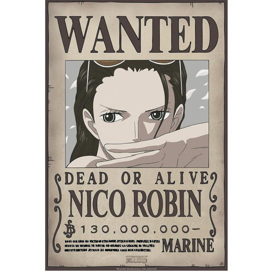 ABYSTYLE (ONE PIECE) POSTER: WANTED NICO ROBIN (52X35) ANIME MANGA LIMITED