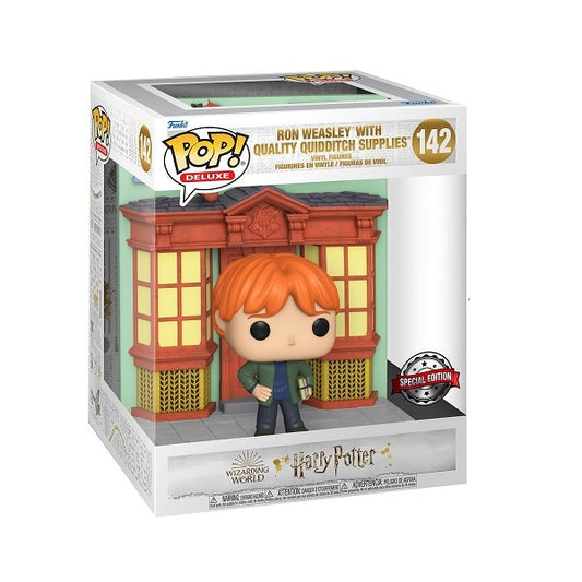 Funko Pop ! Harry Potter - Ron Weasley With Quality Quidditch Supplies 142 S.E.