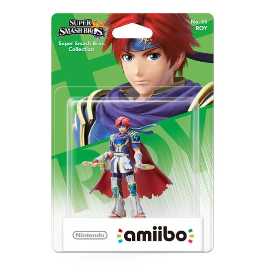 AMIIBO SUPER SMASH BROS COLLECTION (ROY No.55) NINTENDO FIGURE STATUETTA