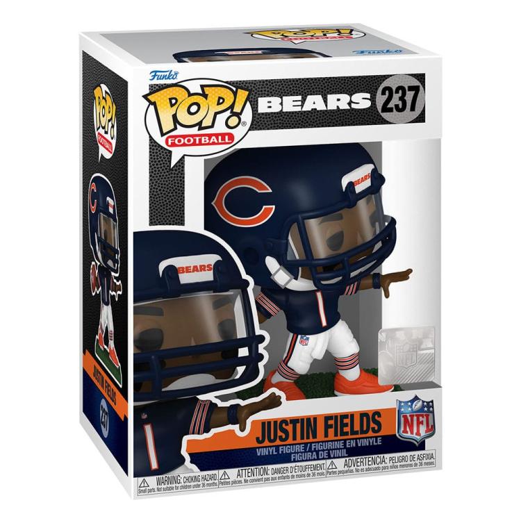 Funko Pop ! Football - Nfl - Bears (237) Justin Fields Player Americano Vinyl