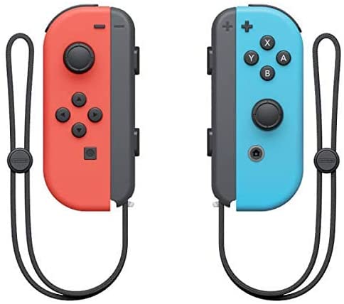Joy-Con Coppia Controller Nintendo Switch Rosso / Blu Pad Joystick Neon Red/Blue