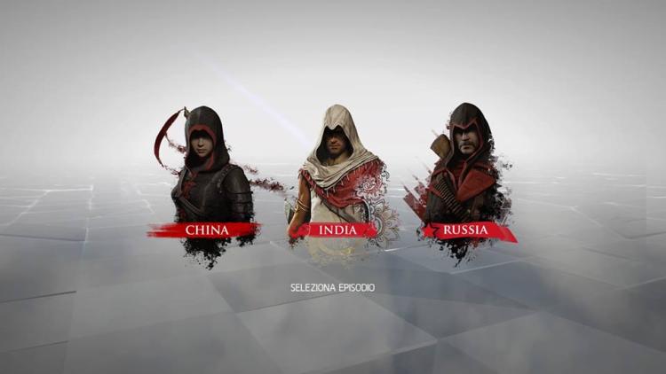 ASSASSIN'S CREED CHRONICLES PS4 GIOCO ITALIANO PLAYSTATION 4 EU PACK 3 EPISODI