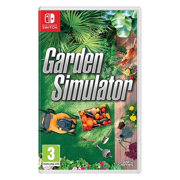 Garden Simulator Nintendo Switch Gioco Eu Simulatore Giardinaggio Coltivazione