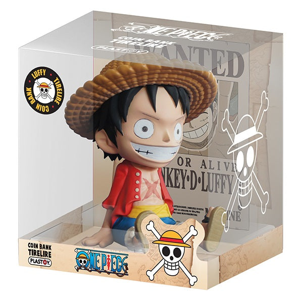 Plastoy Salvadanaio One Piece (Monkey D. Luffy) Money Bank Figure Rufy 18cm