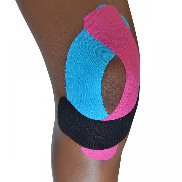 CEROTTO MUSCOLARE ELASTICO PER TAPING NEUROMUSCOLARE ROTOLO 5mx5cm KINESIO TAPE