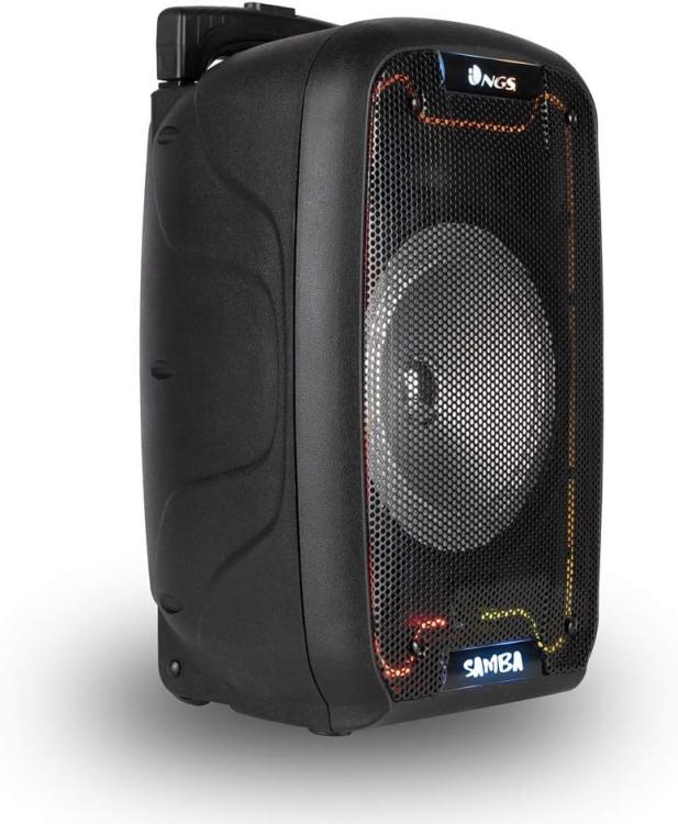 Ngs Speaker Wild Samba Portatile Bt + Mic Ricaricabile 30W Cassa Bluetooth