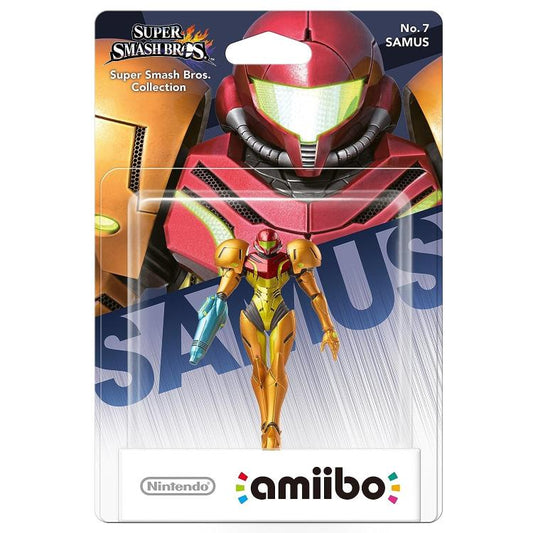 AMIIBO SUPER SMASH BROS COLLECTION (SAMUS No.8) NINTENDO SWITCH FIGURE STATUETTA