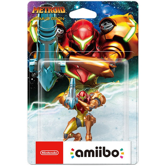 AMIIBO METROID SAMUS ARAN FIGURE STATUA STATUETTA DA COLLEZIONE NINTENDO