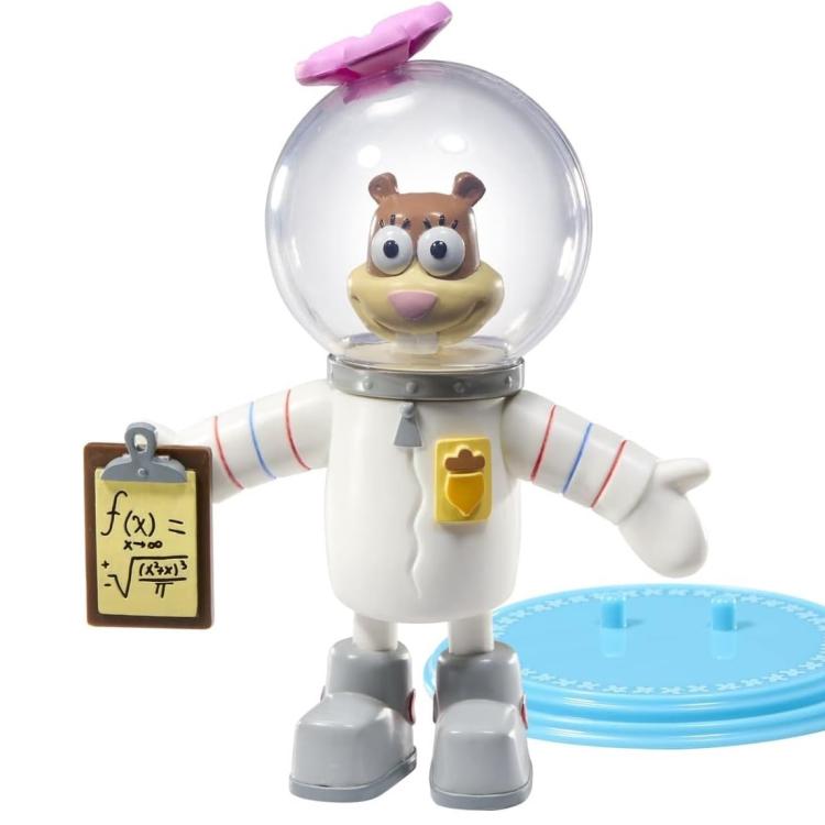 BENDYFIGS - SPONGEBOB SQUAREPANTS (SANDY CHEEKS) ACTION FIGURE 16CM NOBLE COLL.