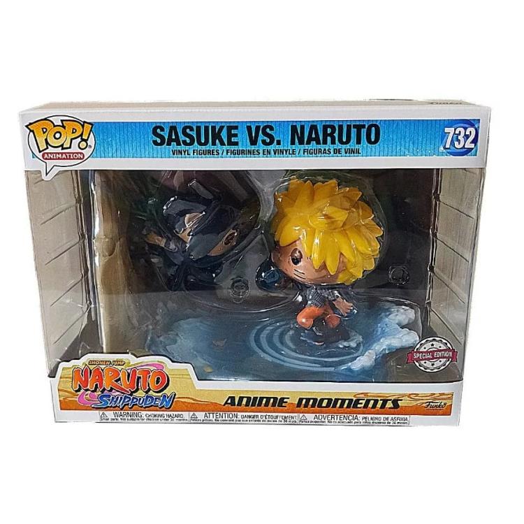 Funko Pop Animation Naruto Shippuden - Sasuke Vs Naruto (732) Anime Moments S.E.