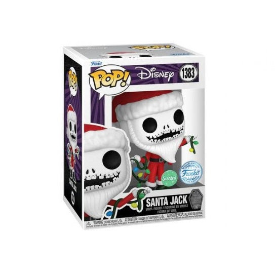 Funko Pop ! Disney - Nightmare Before Christmas (1383) Santa Jack Scented Figure