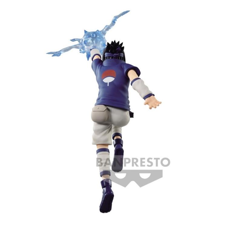 BANPRESTO EFFECTREME NARUTO SHIPPUDEN - SASUKE UCHIHA FIGURE STATUA 12cm PVC