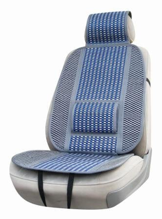 Set Schienali Universali Per Auto Supporto Lombare Coprisedili Traspiranti Blu