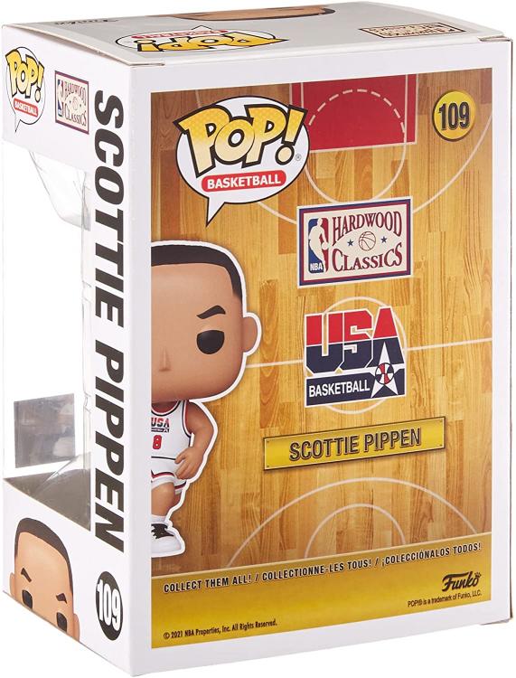 Funko Pop ! Nba Basketball - Scottie Pippen (109) Special Edition Vinyl Figure