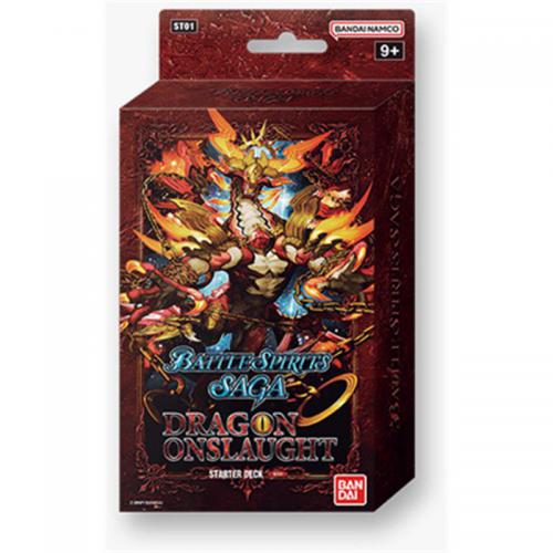 BATTLE SPIRITS SAGA STARTER DECK ROSSO SD01 - MAZZO CARTE DA GIOCO CARDS GAMES