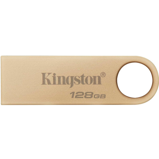 Kingston Pendrive 128GB DTSE9G3/128GB USB-A 3.2 Chiavetta Memoria PC Metal Dorato 220MB/s