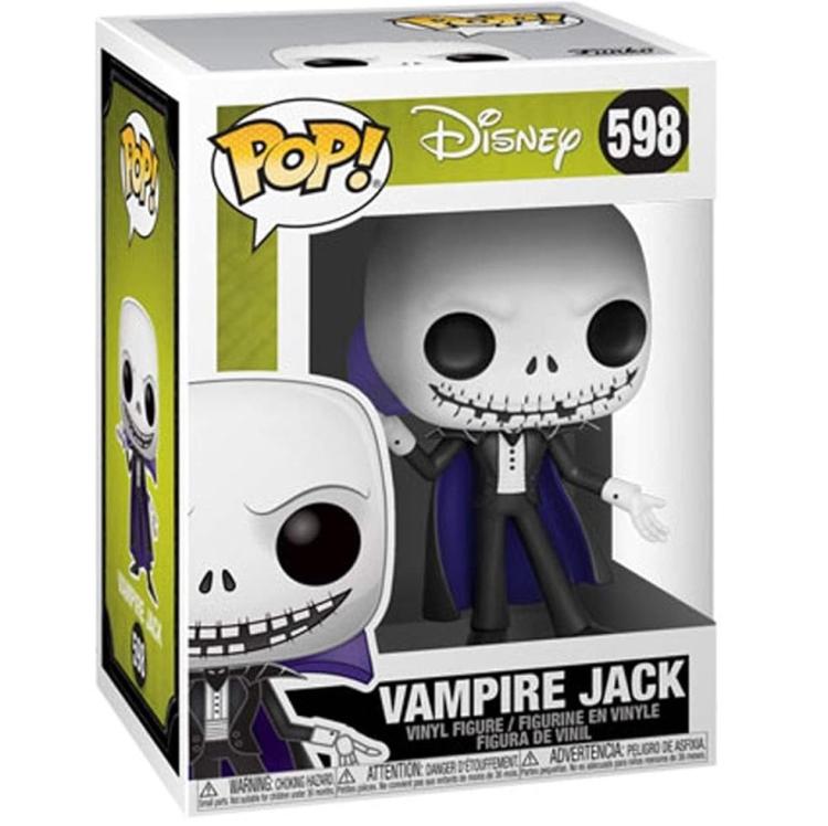 Funko Pop ! Disney - Night Before Christmas (598) Vampire Jack Vinyl Figure 9Cm