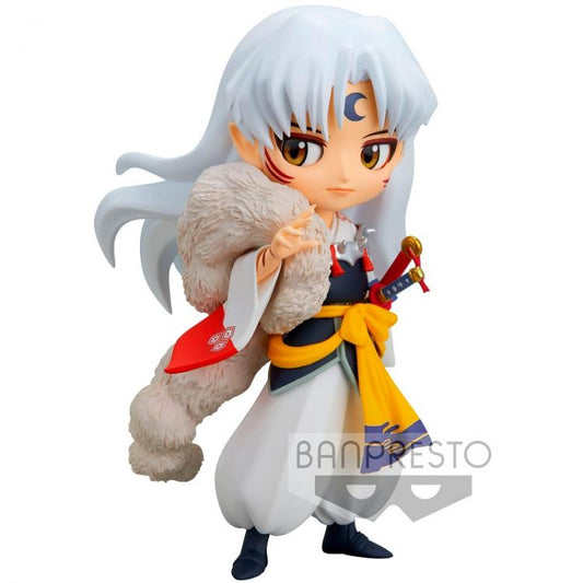 BANPRESTO Q POSKET SESSHOMARU (A) FRATELLO INUYASHA PVC FIGURE DA COLLEZIONE