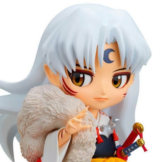 BANPRESTO Q POSKET SESSHOMARU (A) FRATELLO INUYASHA PVC FIGURE DA COLLEZIONE
