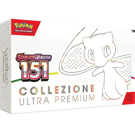 Pokemon - Collezione Ultra Premium "Scarlatto E Violetto 151" Mew  Gcc Carte