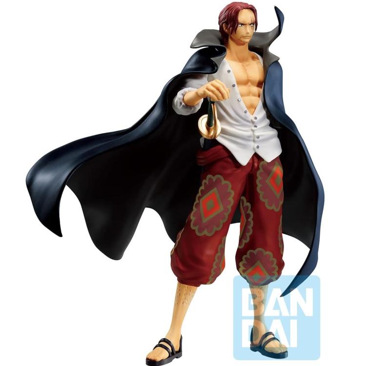 BANDAI ICHIBANSHO ONE PIECE FILM RED (SHANKS) FIGURE PVC 15CM STATUA COLLEZIONE