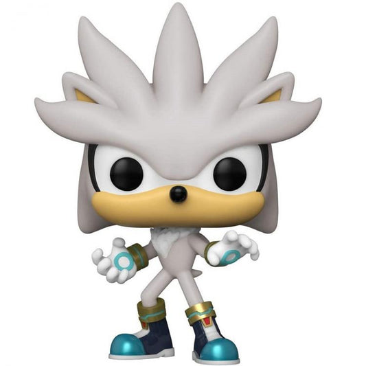 Funko Pop ! Games Sonic The Hedgehog 30Th - (633) Silver Hedgehog Figure 9Cm
