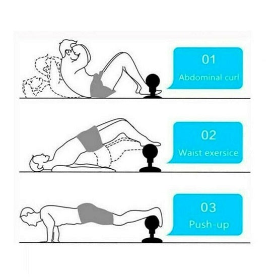Sit-Up Caviglie Spugna Atterezzatura Addominali Fitness Palestra Sport Esercizio