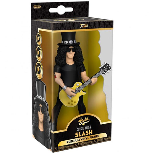 Funko Gold Guns N'Roses - Slash Premium Vinyl Figure Statua 13Cm Band Hard Rock