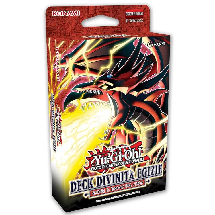 Yu-Gi-Oh! Deck Divinità Egizie Slifer Il Drago Del Cielo Tcg Gcc Gioco Carte Ita