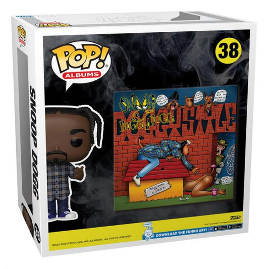 Funko Pop ! Albums Snoop Dogg - Doggystyle (38) Vinyl Figure Con Treccine Rapper
