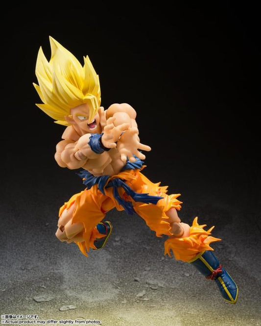 BANDAI SH FIGUARTS : DRAGON BALL Z (SUPER SAIYAN SON GOKU) ACTION FIGURE 15CM