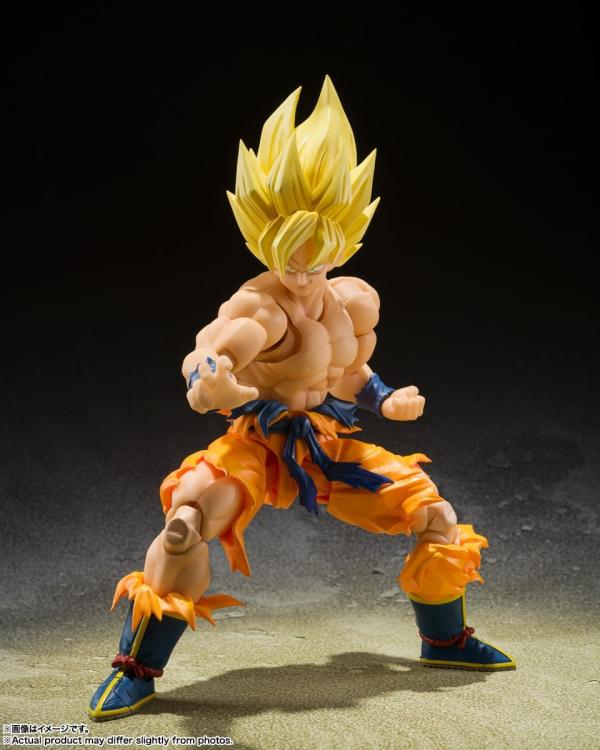 BANDAI SH FIGUARTS : DRAGON BALL Z (SUPER SAIYAN SON GOKU) ACTION FIGURE 15CM