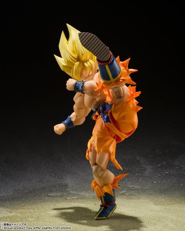 BANDAI SH FIGUARTS : DRAGON BALL Z (SUPER SAIYAN SON GOKU) ACTION FIGURE 15CM
