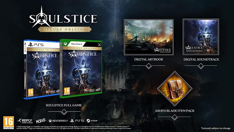 Soulstice Deluxe Edition Ps5 Gioco Nuovo Italiano Sigillato Playstation 5 Pal